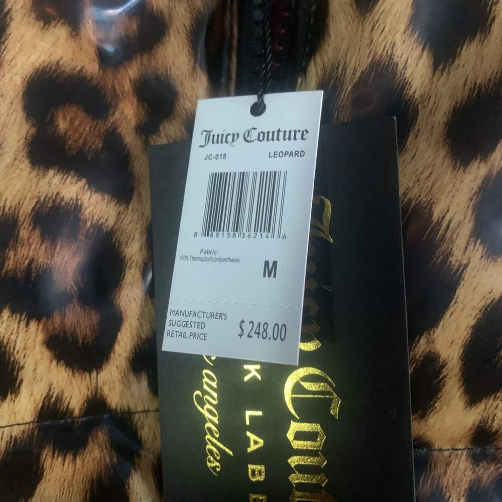 Juicy Couture Leopard Print Patent Puffer - Picture 3 of 5